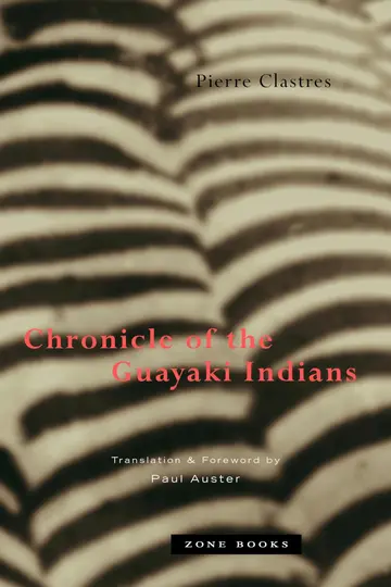 Cover of Chronicle of the Guayaki Indians