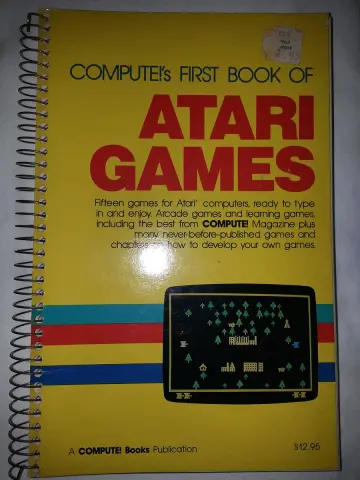 Cover of Compute!'s First Book of Atari Games