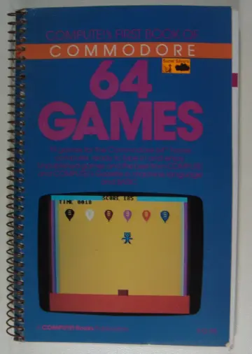 Cover of Compute!'s First Book of Commodore 64 Games