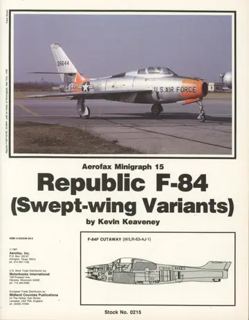 Cover of Republic F-84/Swept-Wing Variants