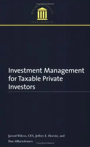 Cover of Investment Management for Taxable Private Investors