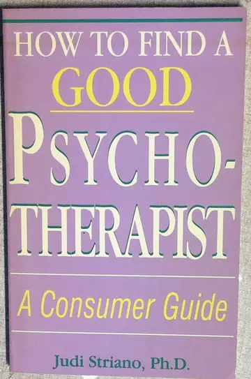 Cover of How to Find a Good Psychotherapist