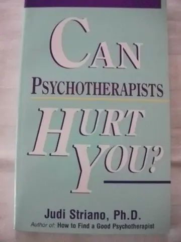 Cover of Can Psychotherapists Hurt You?