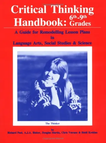 Cover of Critical Thinking Handbook 6Th-9Th Grades