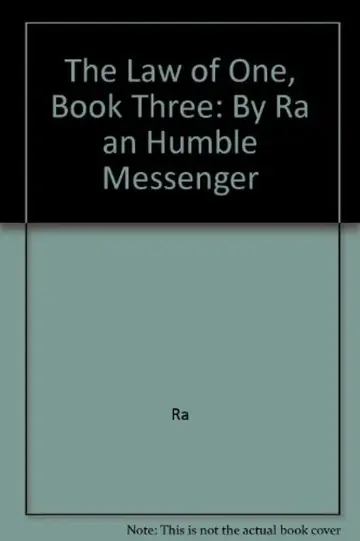 Cover of The Law of One, Book Three