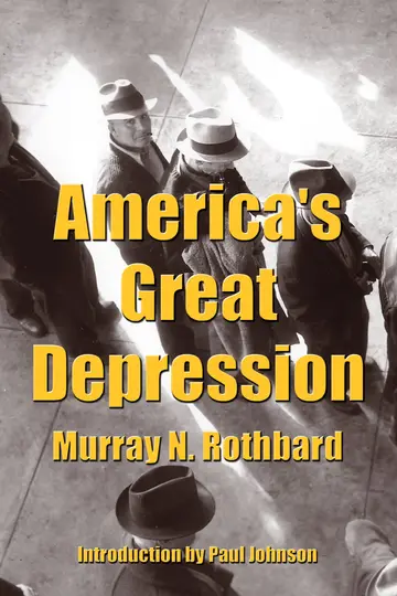 Cover of America's Great Depression