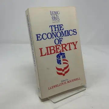 Cover of Economics of Liberty