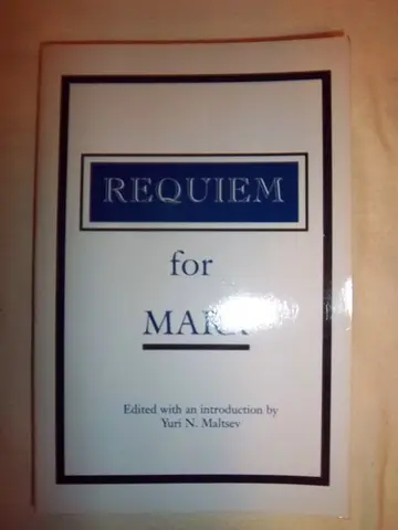 Cover of Requiem for Marx