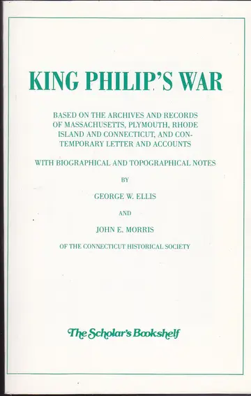 Cover of King Philip's War