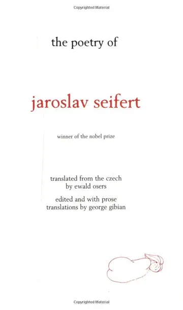 Cover of The Poetry of Jaroslav Seifert