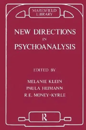 Cover of New Directions in Psychoanalysis