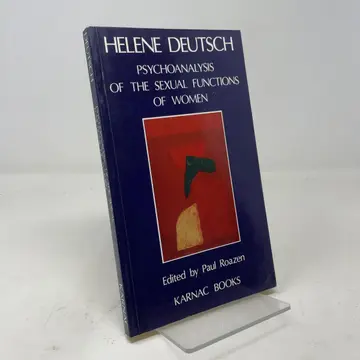 Cover of Psychoanalysis of the Sexual Functions of Women