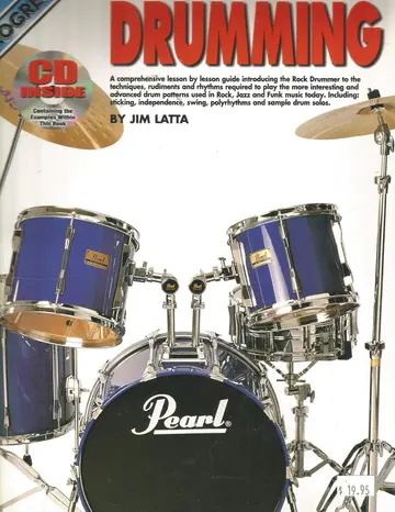 Cover of Progressive Rock, Jazz and Funk Drumming