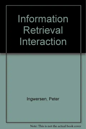 Cover of Information Retrieval Interaction