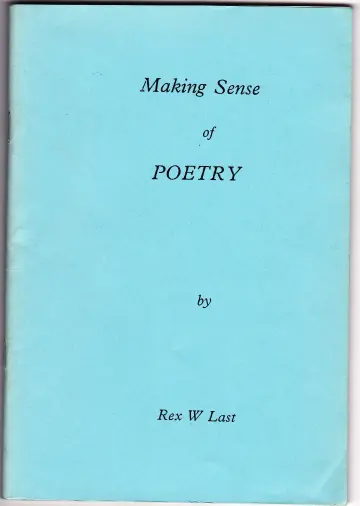 Cover of Making Sense of Poetry