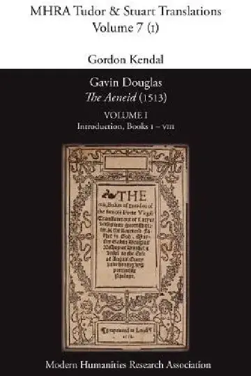 Cover of Gavin Douglas, 'The Aeneid' (1513) Volume 1