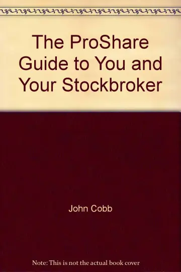 Cover of Proshare Guide to You and Your Stockbroker