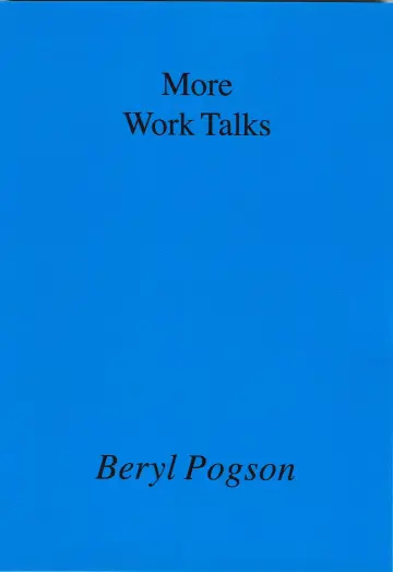 Cover of More Work Talks, 1966