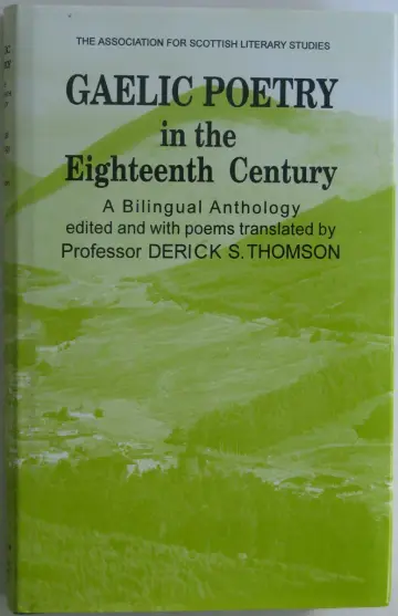 Cover of Gaelic Poetry in the Eighteenth Century
