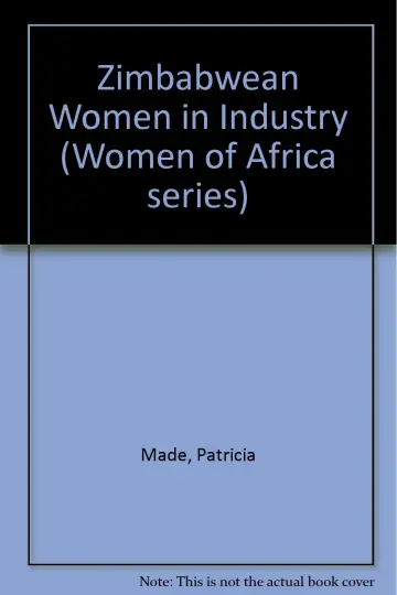Cover of Zimbabwean Women in Industry