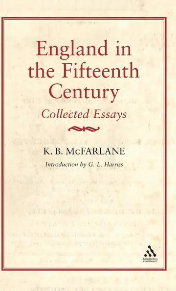 Cover of England in the 15th Century