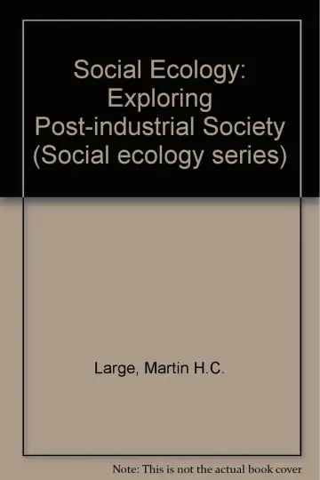 Cover of Social Ecology