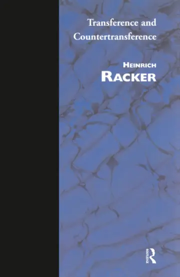 Cover of Transference and Countertransference