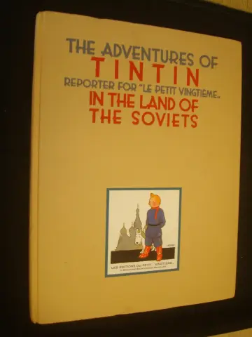 Cover of Adventures of Tintin in the Land of the