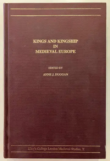 Cover of Kings and Kingship in Medieval Europe