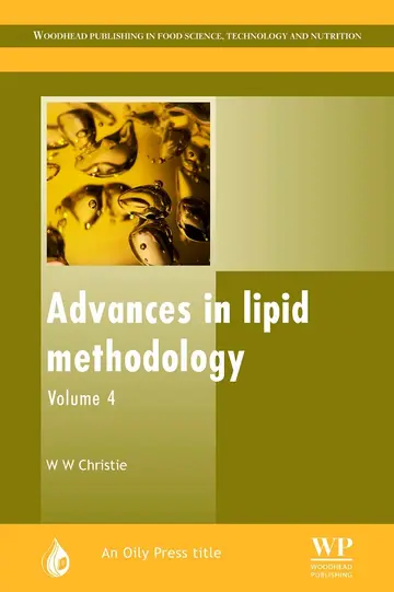 Cover of Advances in Lipid Methodology