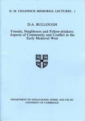 Cover of Friends, Neighbours and Fellow-drinkers