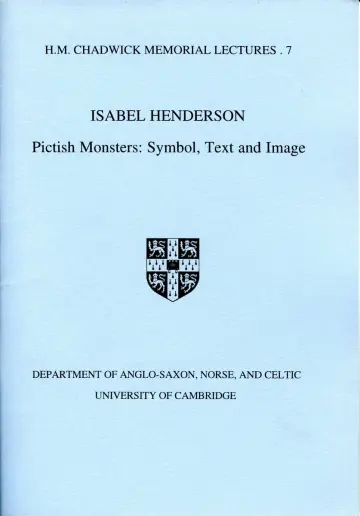 Cover of Pictish Monsters