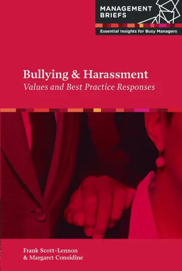 Cover of Bullying and Harassment