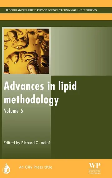 Cover of Advances in Lipid Methodology
