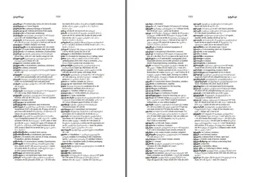 Cover of A Comprehensive Georgian-English Dictionary
