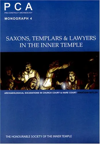Cover of Saxons, Templars and Lawyers in the Inner Temple