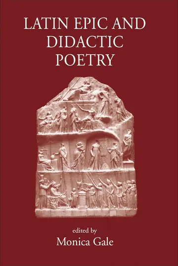 Cover of Latin Epic and Didactic Poetry