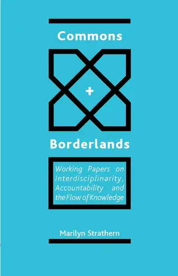 Cover of Commons and Borderlands