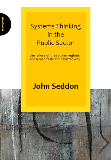 Cover of Systems Thinking in the Public Sector