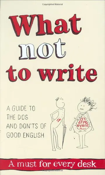 Cover of What Not to Write