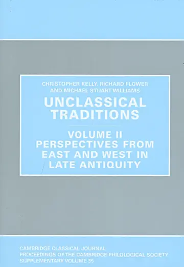 Cover of Unclassical Traditions Volume 2