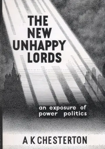 Cover of The New Unhappy Lords