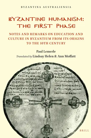 Cover of Byzantine Humanism