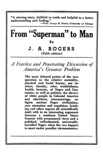 Cover of From “Superman” to Man