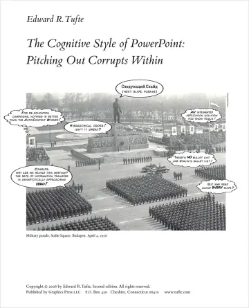 Cover of The Cognitive Style of PowerPoint