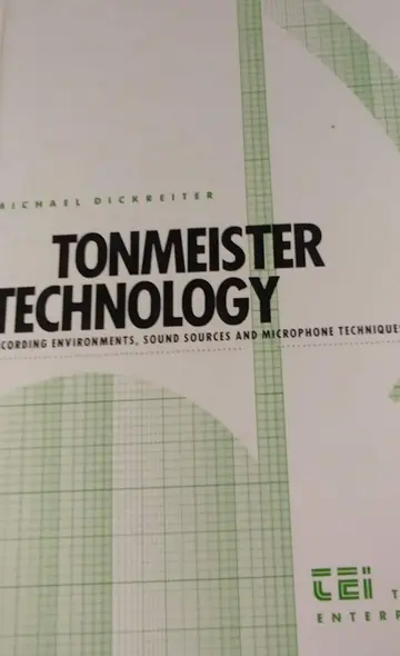 Cover of Tonmeister Technology