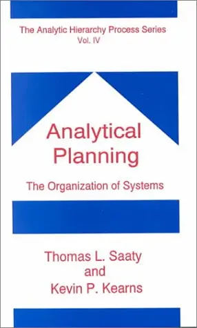 Cover of Analytical Planning/the Logic of Priorities