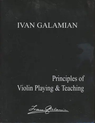 Cover of Principles of Violin Playing and Teaching