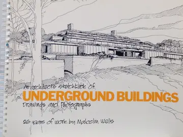 Cover of Architects Sketchbook of Underground Buildings