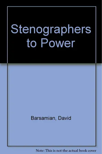 Cover of Stenographers to Power